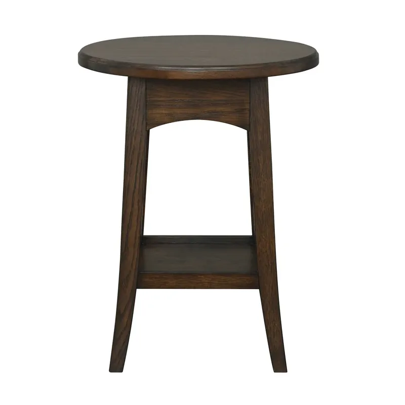Flexsteel Sylvie Round End Table