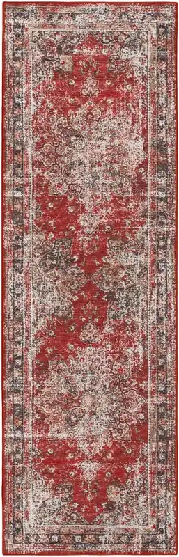Dalyn Jericho Rug in Garnet - 2 x 8