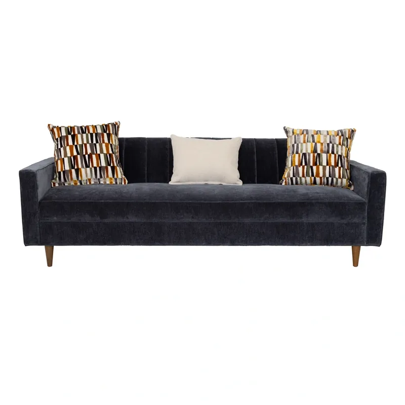 Jonathan Louis Jace Smoke Gray Estate Sofa