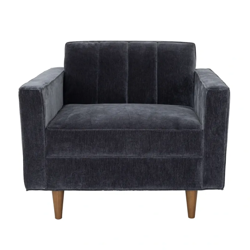 Jonathan Louis Jace Smoke Gray Chair