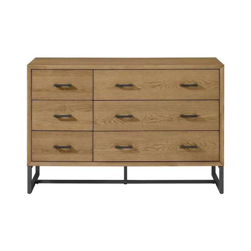 Westwood/Thomson Int'l Newport Natural Oak 6-Drawer Dresser