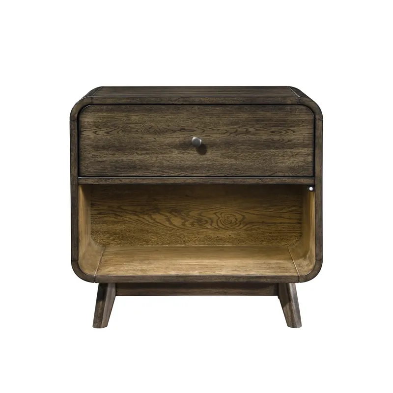 New Classic Rex Walnut Nightstand