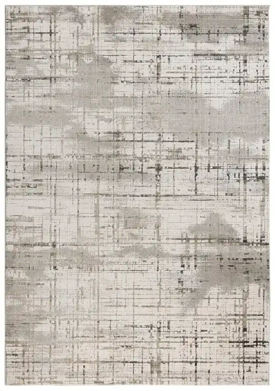 Rizzy Calabria Rug in Ivory - 5.3 x 7.6