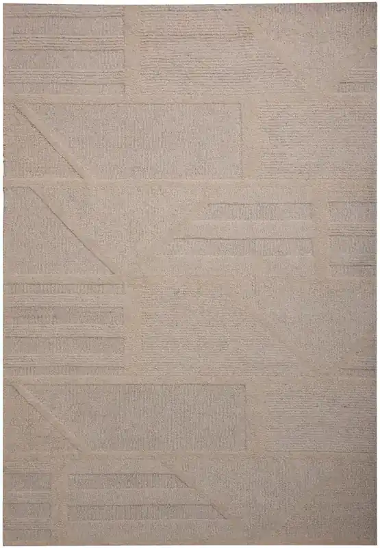 Rizzy LoftonRug in Ivory - 5 x 7.6