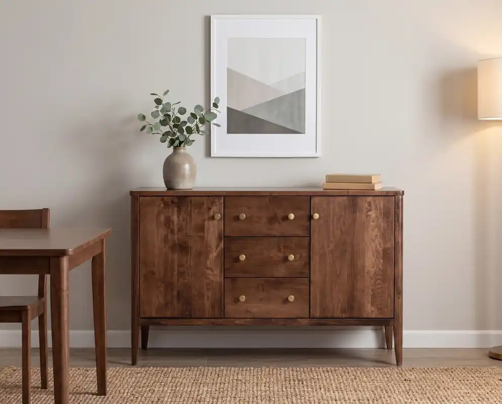 Archbold Furniture Anna Solid Maple Wood Server