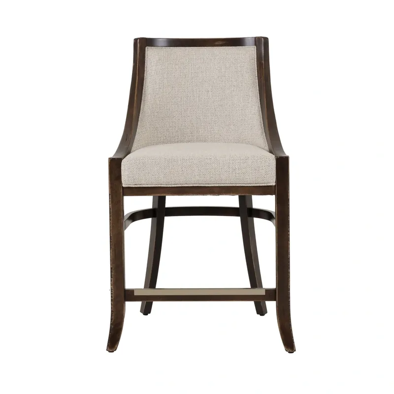Canadel Champlain Floral Counter Stool