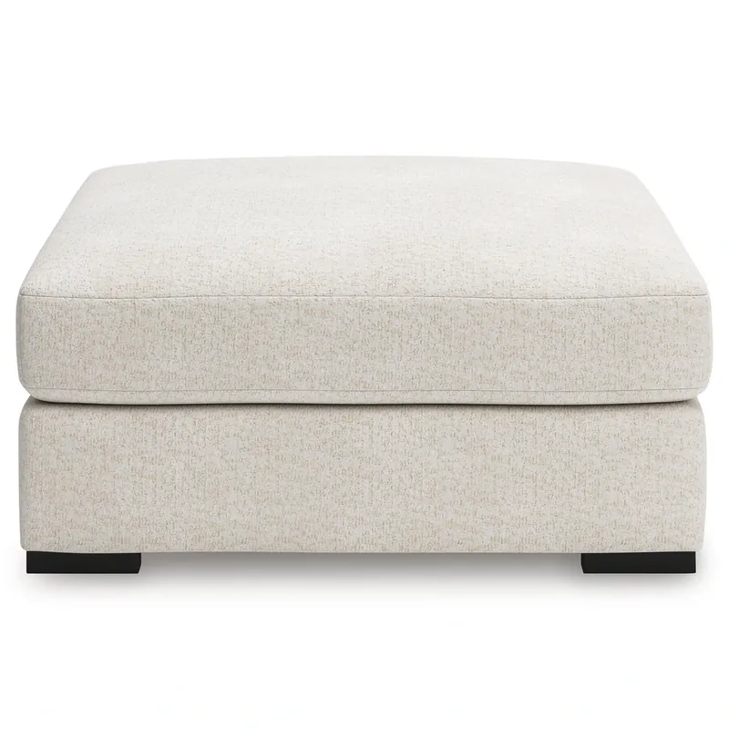 Ashley Donelson Creek Vanilla Ottoman
