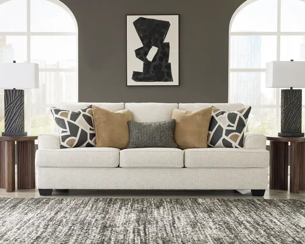 Ashley Heartcort Cream Sofa