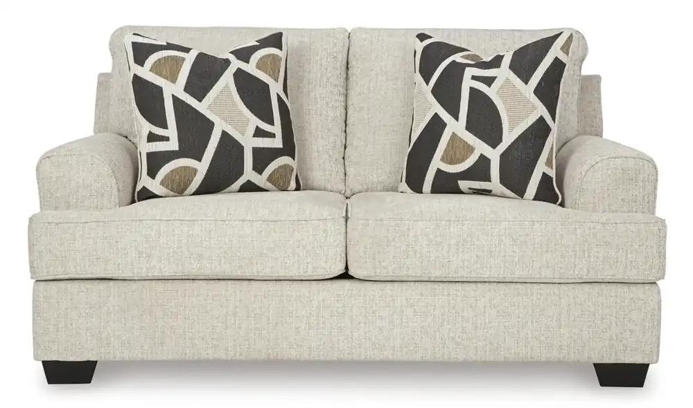 Ashley Heartcort Cream Loveseat