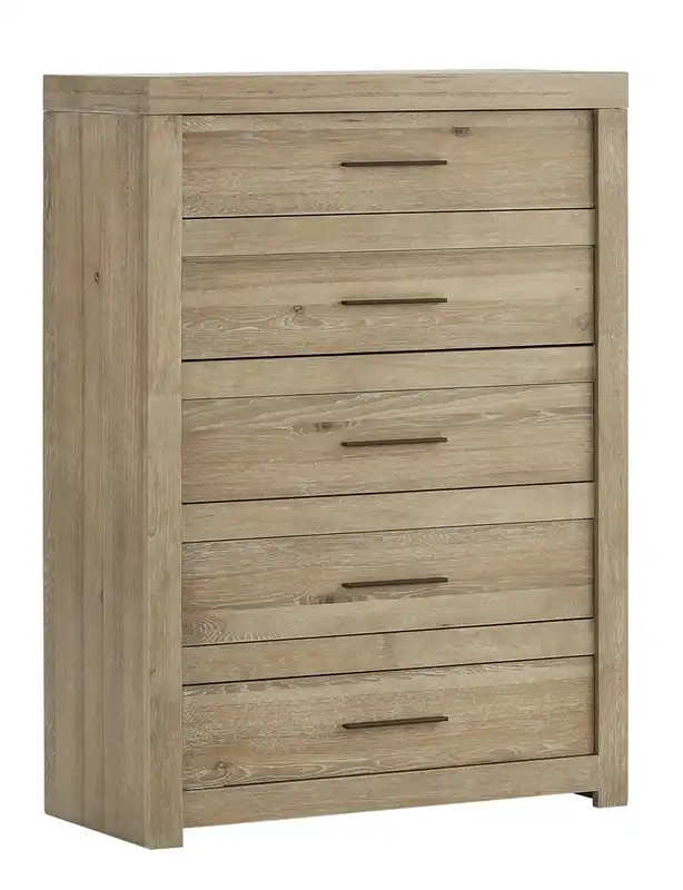 Aspen Modern Loft Khaki Five-Drawer Chest