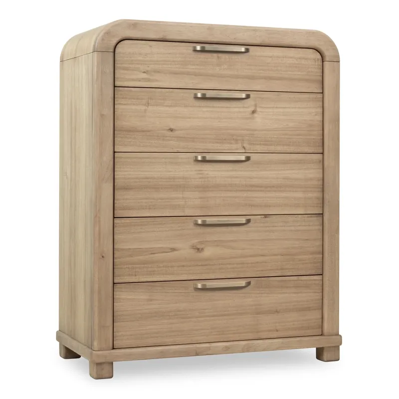 Modus Furniture Kione Acacia 5-Drawer Chest