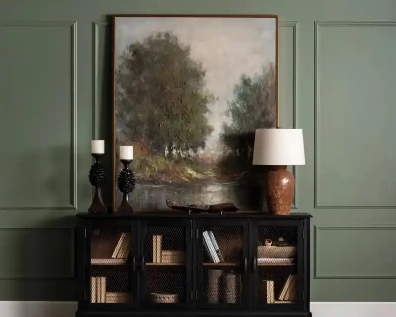 Crestview Collection Clara Framed Canvas Wall Art - 51.6 x 61.6