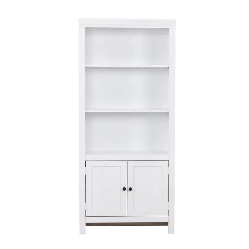 Fenix Furniture DZ Baja White 72" Bookcase