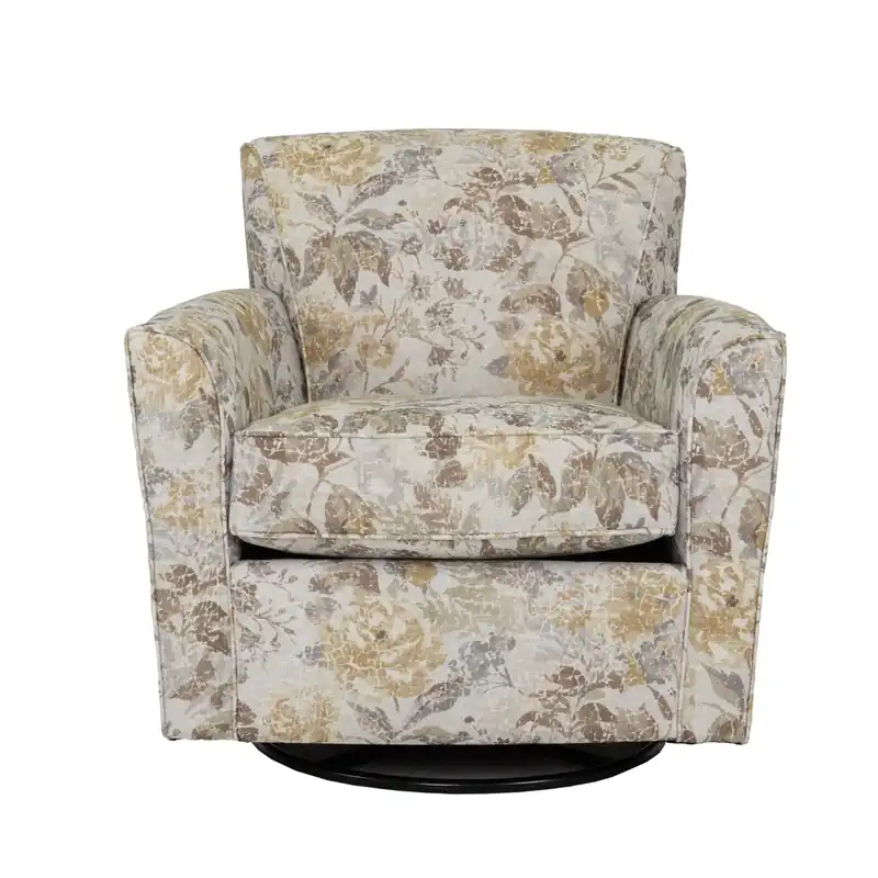 Flexsteel Kingman Bisque Swivel Chair