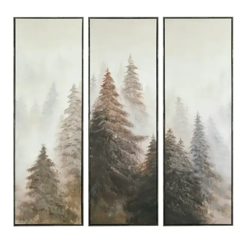 Crestview Collection Duluth 59 x 20 Wall Art Set