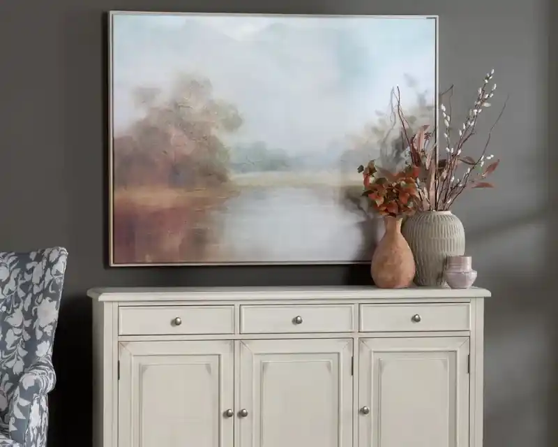 Crestview Collection Cedar Framed Canvas Wall Art - 36 x 48