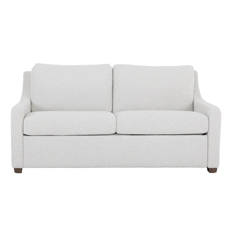 American Leather Perry Cream Queen Sleeper Sofa