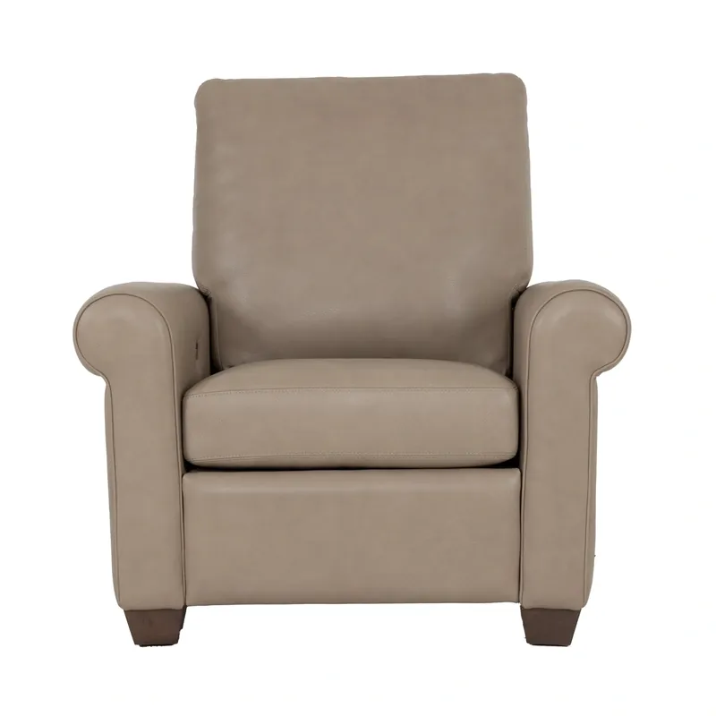 American Leather Sutton Champagne Leather Power Recliner
