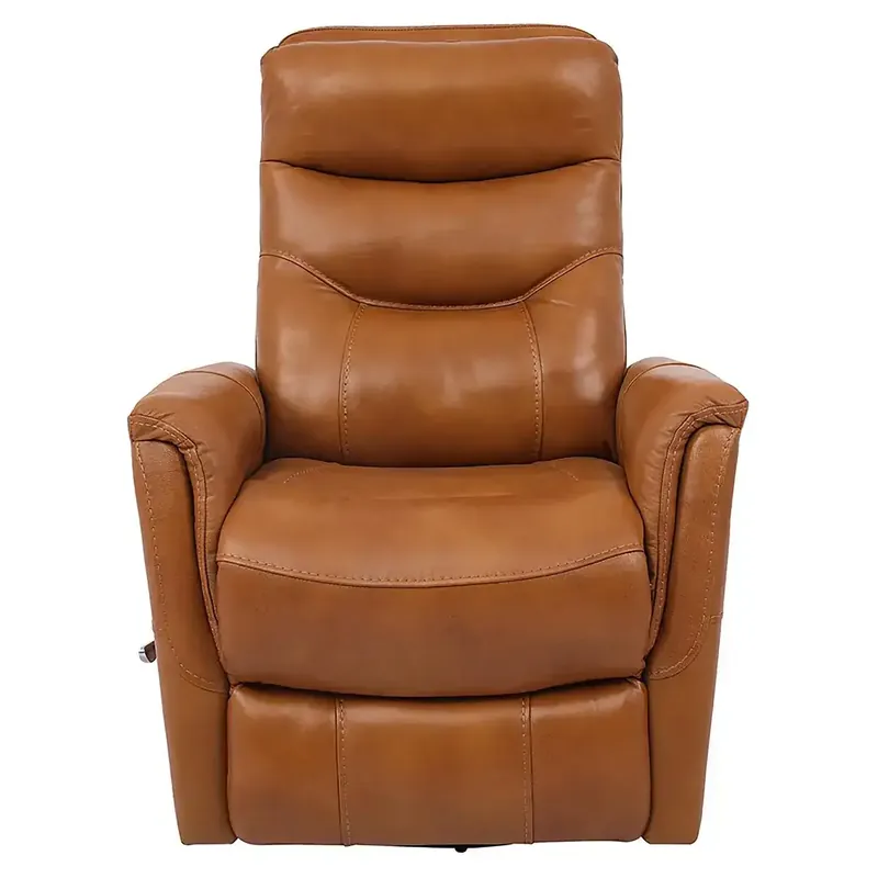 Parker House Gemini Butterscotch Leather Swivel Glider Recliner