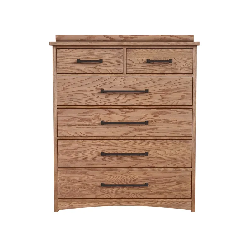 Intercon Oak Park Taupe 6-Drawer Chest