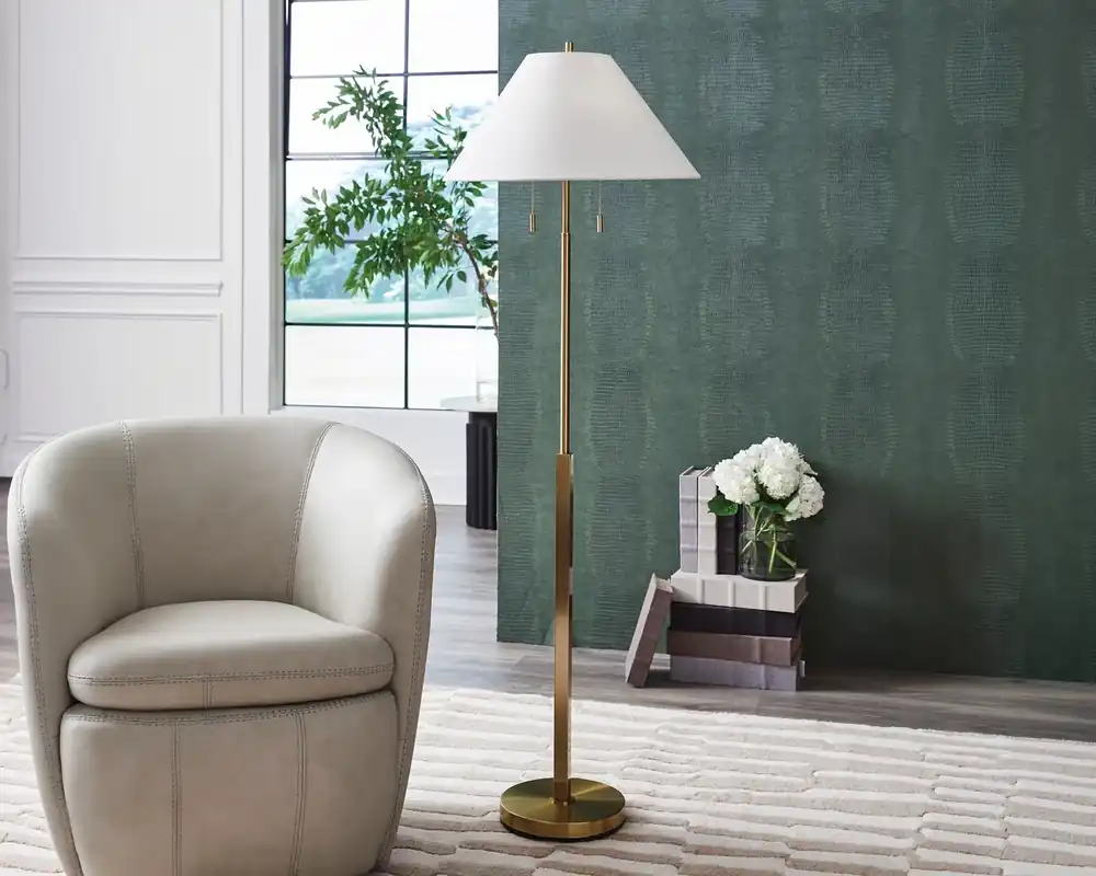 Ashley Haigwood Metal Floor Lamp