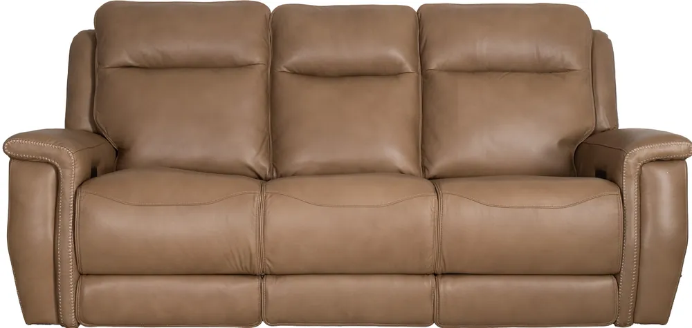 Leather Italia Fischer Leather Power Reclining Sofa