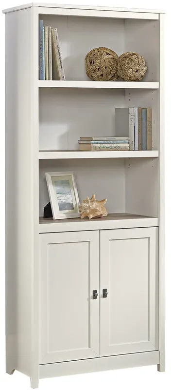 Sauder Cottage Road Tall Bookcase with Doors