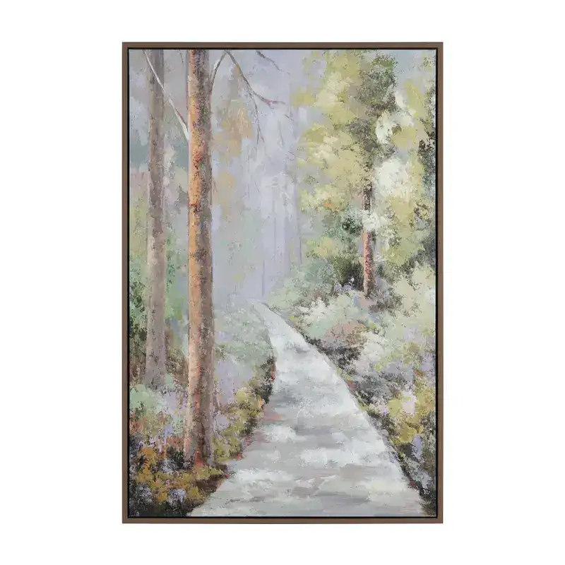 Crestview Collection Fairfield Framed Canvas Wall Art - 59 x 39