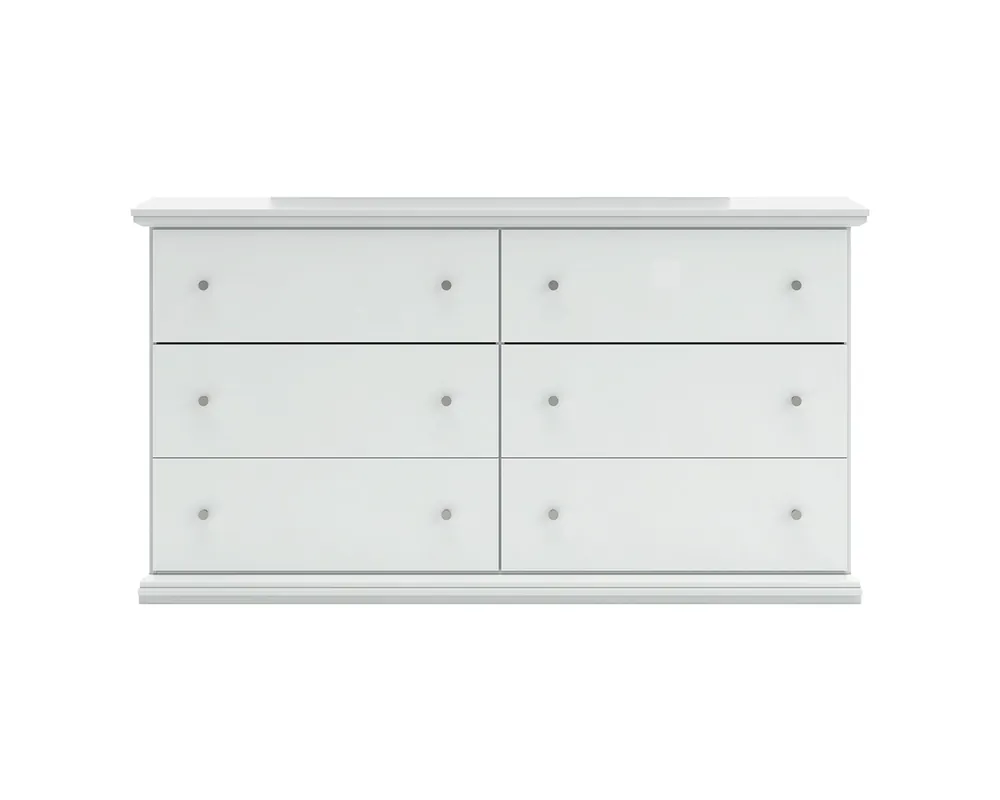 Ashley Bostwick Shoals White Dresser