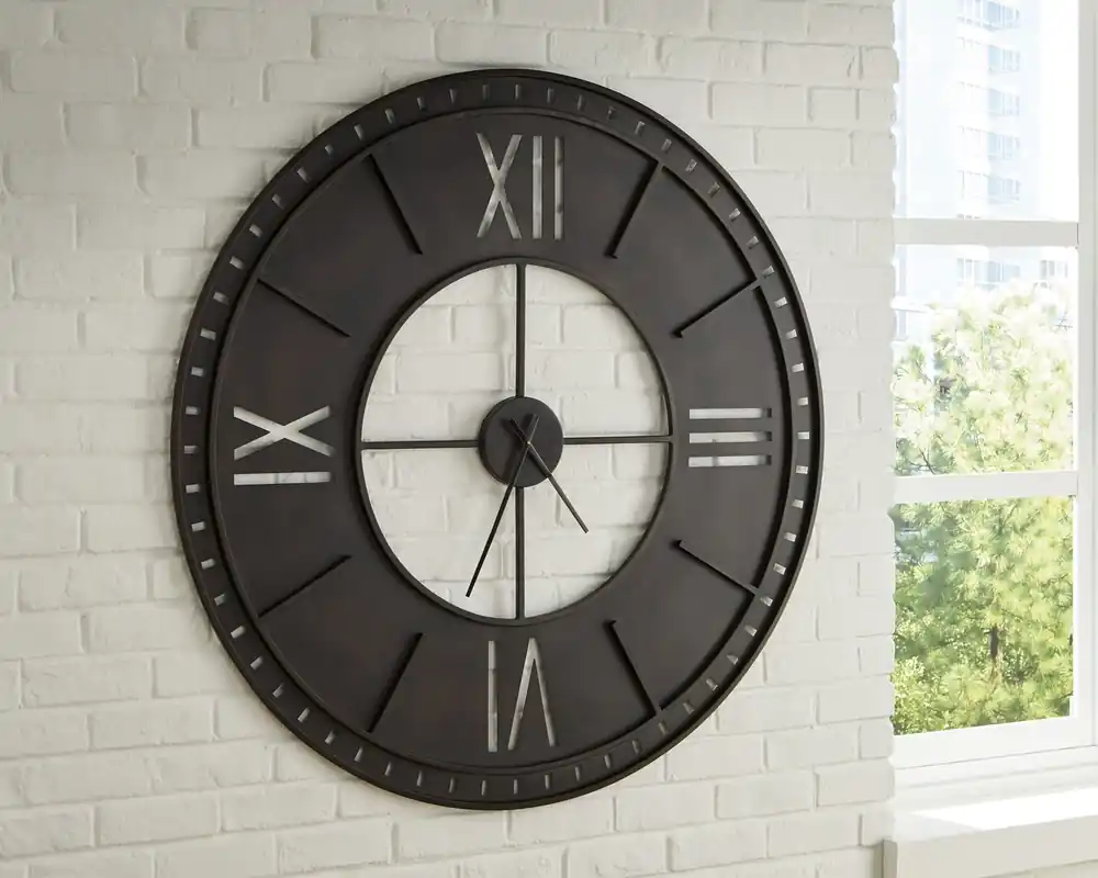 Ashley Lytle Metal Wall Clock - 50 x 50