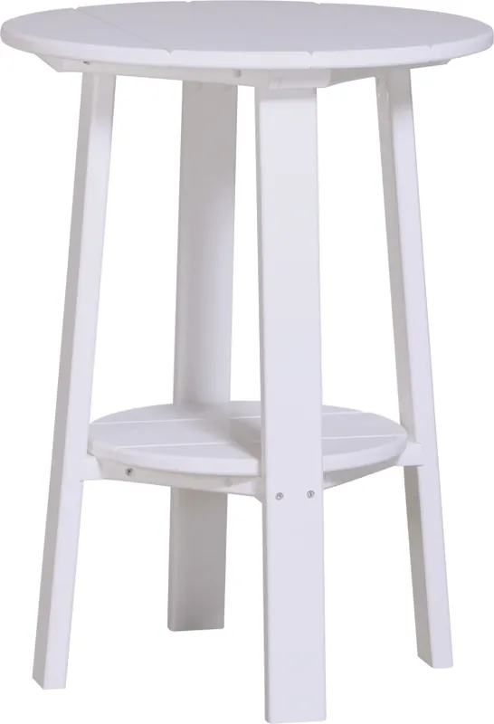Amish Outdoors Deluxe 28-Inch White Side Table