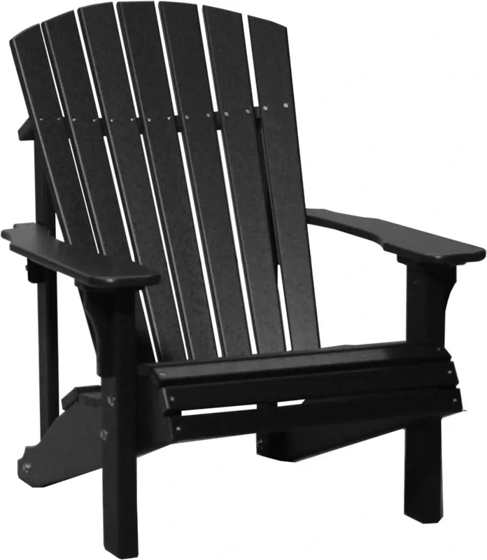 Amish Outdoors Deluxe Black Adirondack Chair
