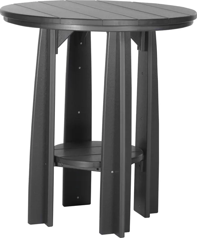 Amish Outdoors Black Balcony Dining Table