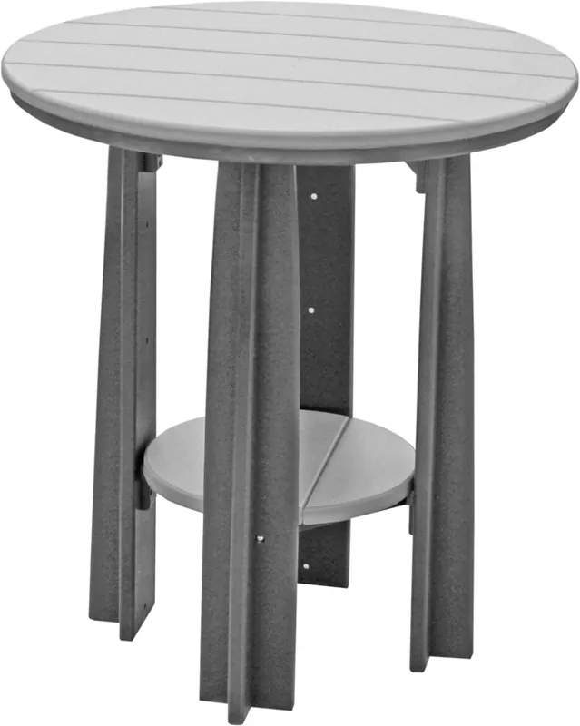 Amish Outdoors Gray/Slate Balcony Dining Table