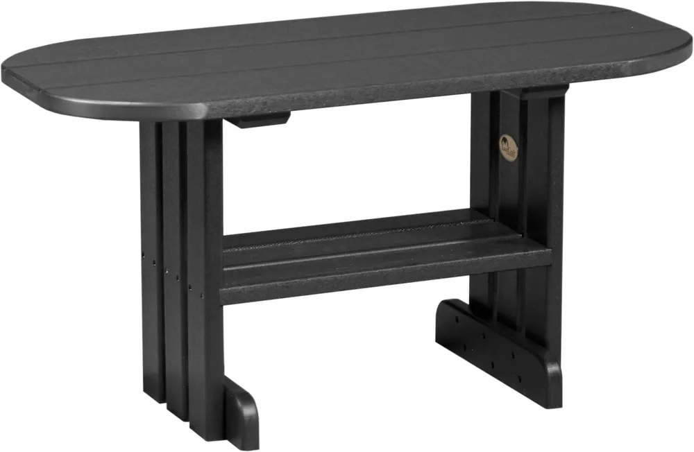Amish Outdoors Deluxe Black Adirondack Coffee Table