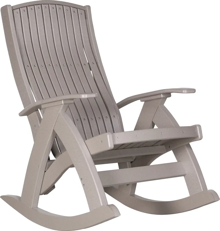 Amish Outdoors Weatherwood Comfort Rocker