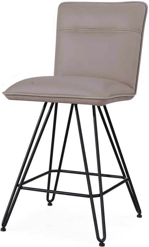 Modus Furniture Crossroads Taupe Counter Stool