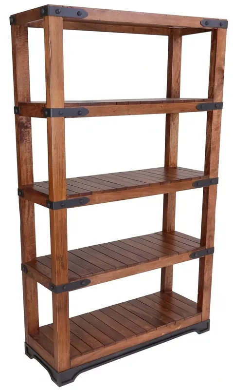Int'l Furniture Parota Etagere Bookcase