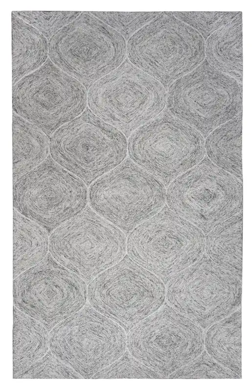 Rizzy Brindleton Rug in Medium Gray - 8 x 10