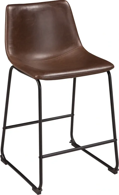 Ashley Centiar Brown Counter Stool