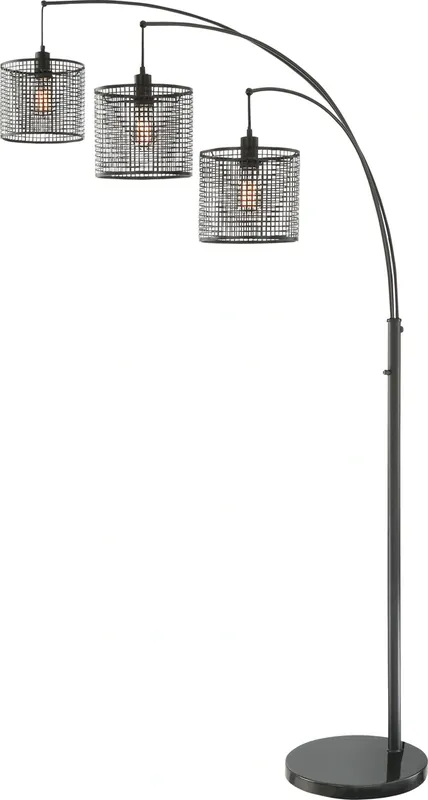 Lite Source Hamilton 3-Lite Arch Floor Lamp