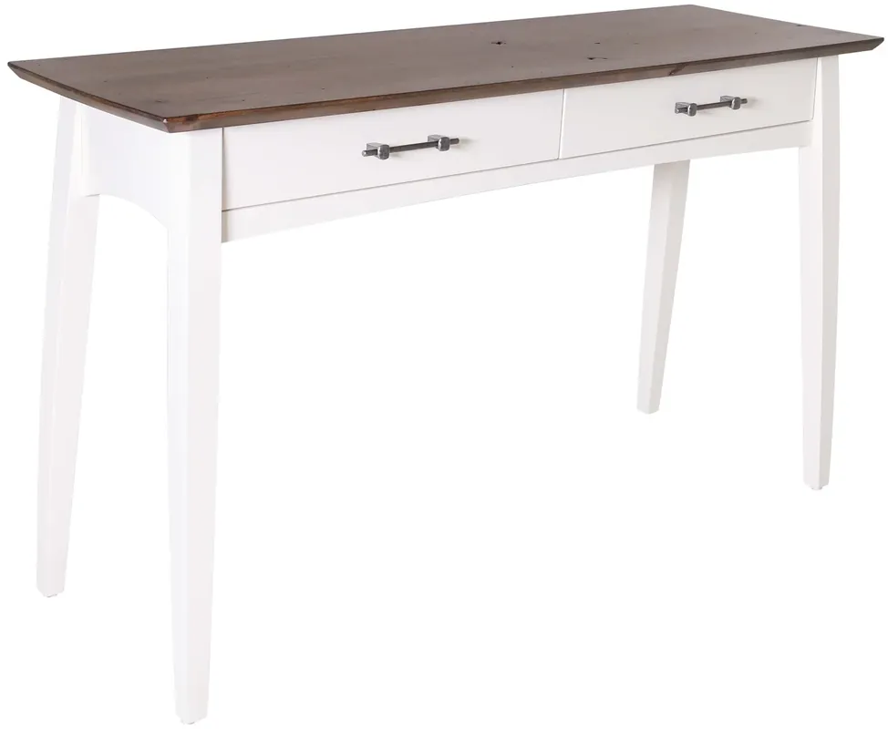 Oakwood Industries Dover Sofa Table in Cherry Vista/Maple Cream