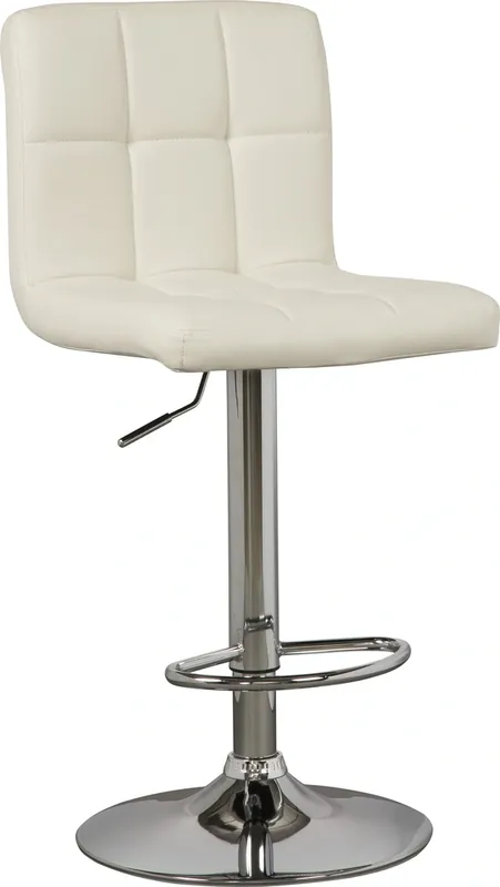 Ashley Bellatier White Barstool