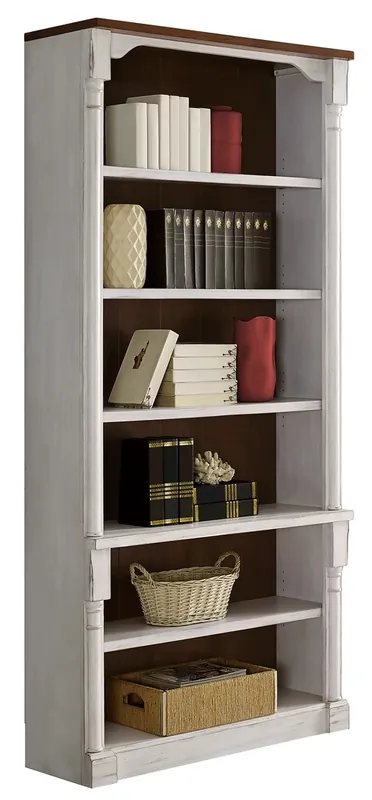 Martin Furniture Durham Chalk Tall Bookcase