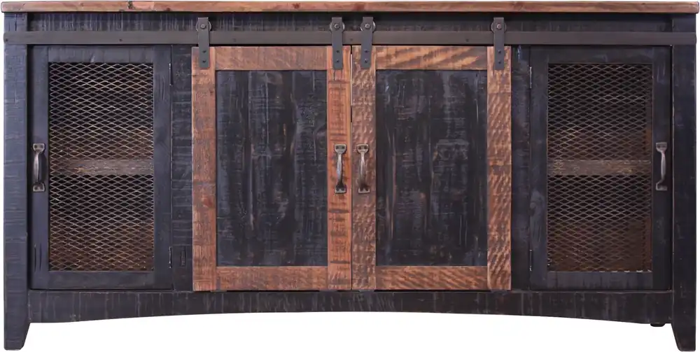 Int'l Furniture Pueblo Black 68" TV Stand