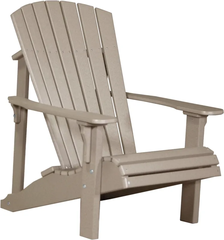 Amish Outdoors Deluxe Weatherwood Adirondack Chair
