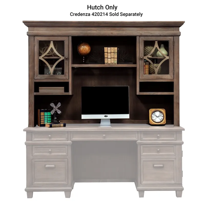 Martin Furniture Martin Furniture Carson Hutch in Weathered Dove