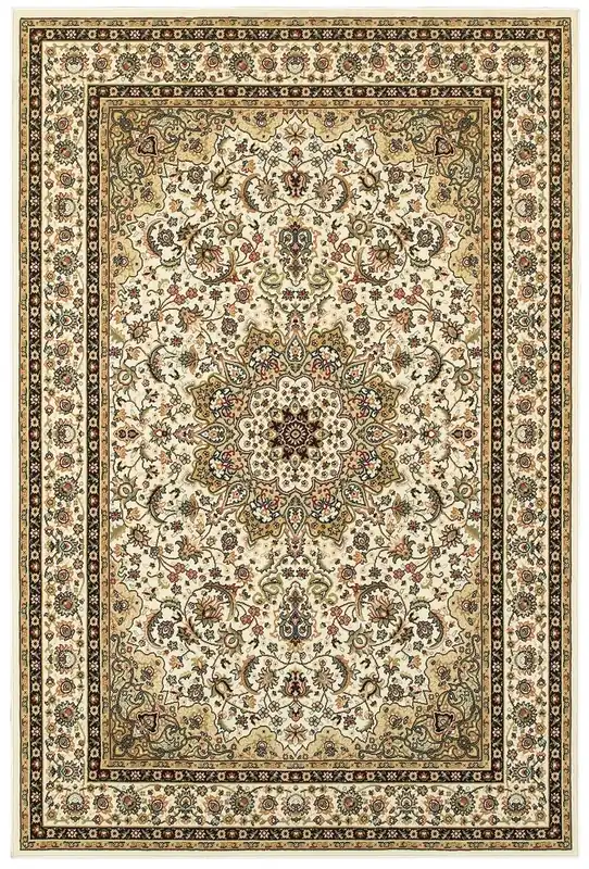 Sphinx Kashan Rug in Tan - 3.10 x 5.5