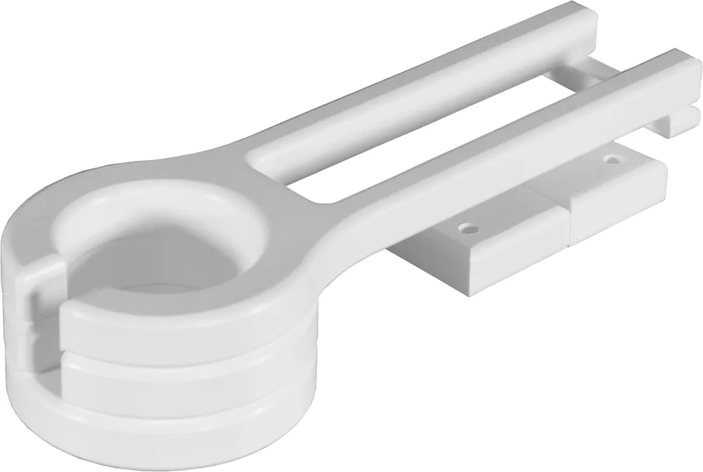 Amish Outdoors Adirondack Glider White Slideout Cup Holder