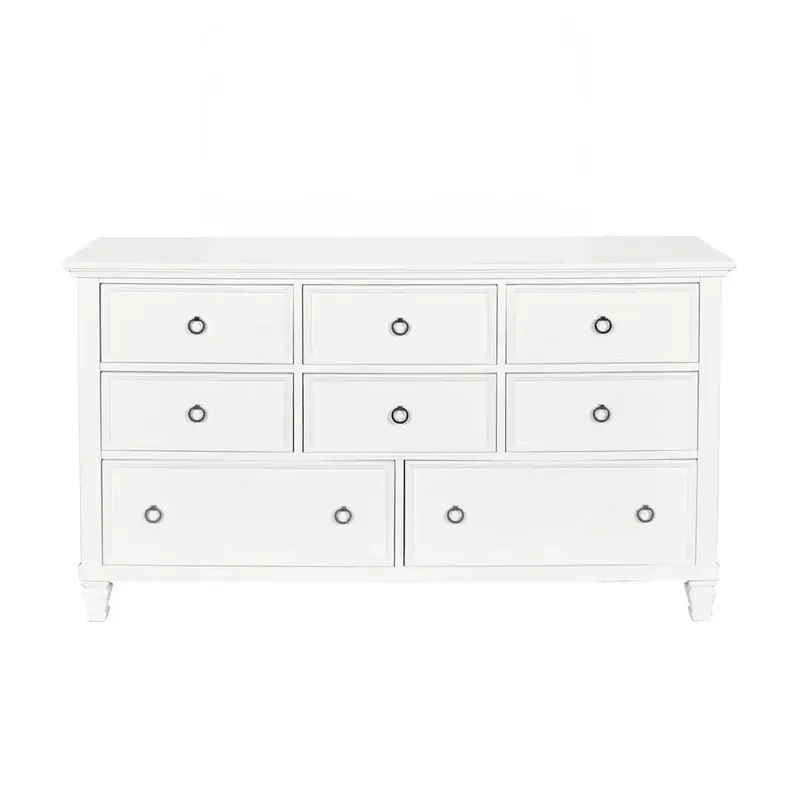 New Classic Tamarack White Dresser
